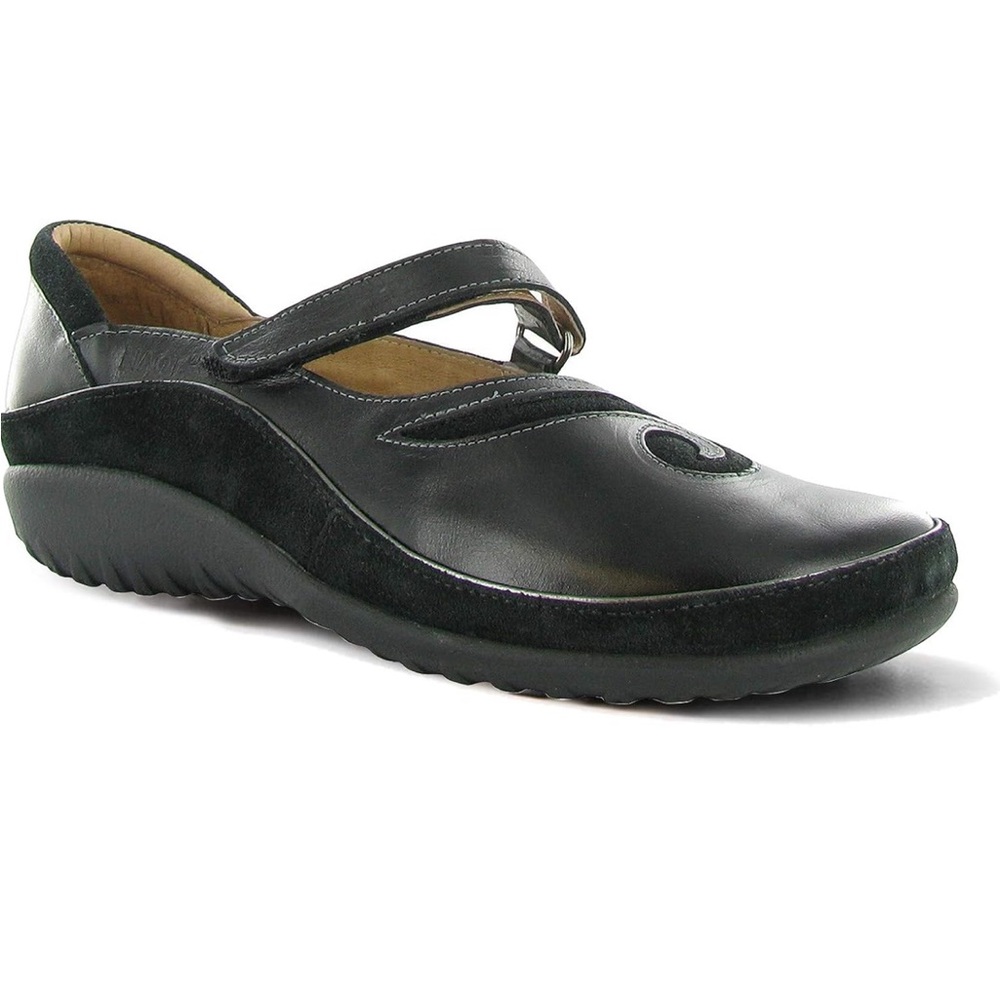Naot Black Mary Jane Flats Matai Size 39($) 5896